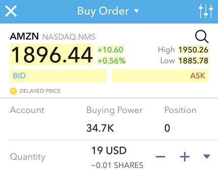 Can I Buy Partial Shares Of Amazon